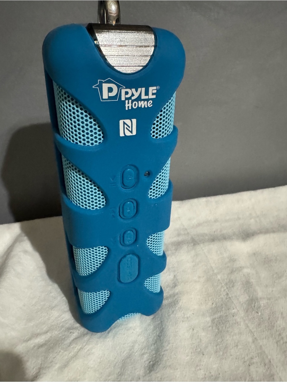 Teal blue Home Blue Portable Bluetooth Speaker waterproof heavy Pyle Marine